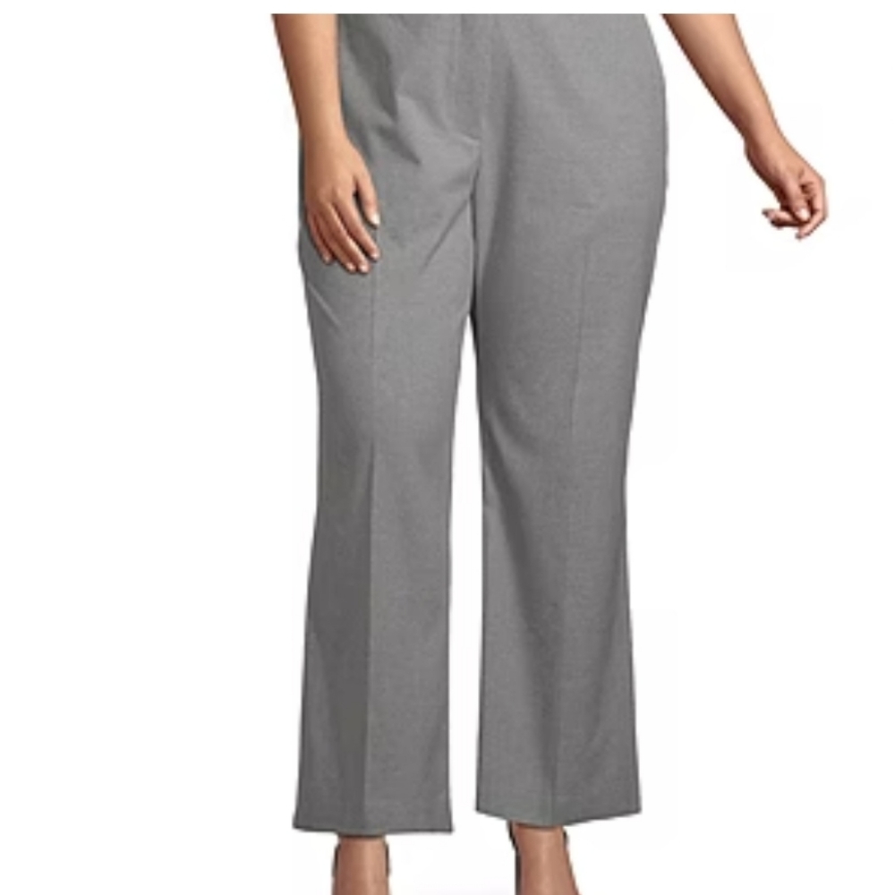 NWT Womens High-Rise Modern Trouser LEG  GRAY  SIZE 16 $54